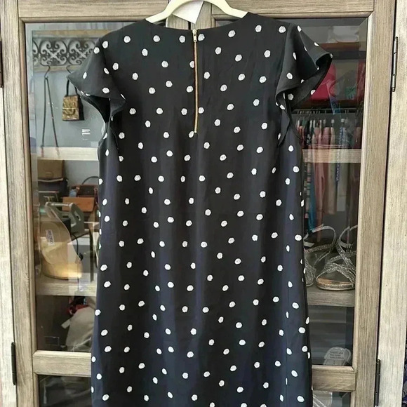 Adrienne Vittadini black and white polka dot dress Size 10. NWT - Picture 7 of 7